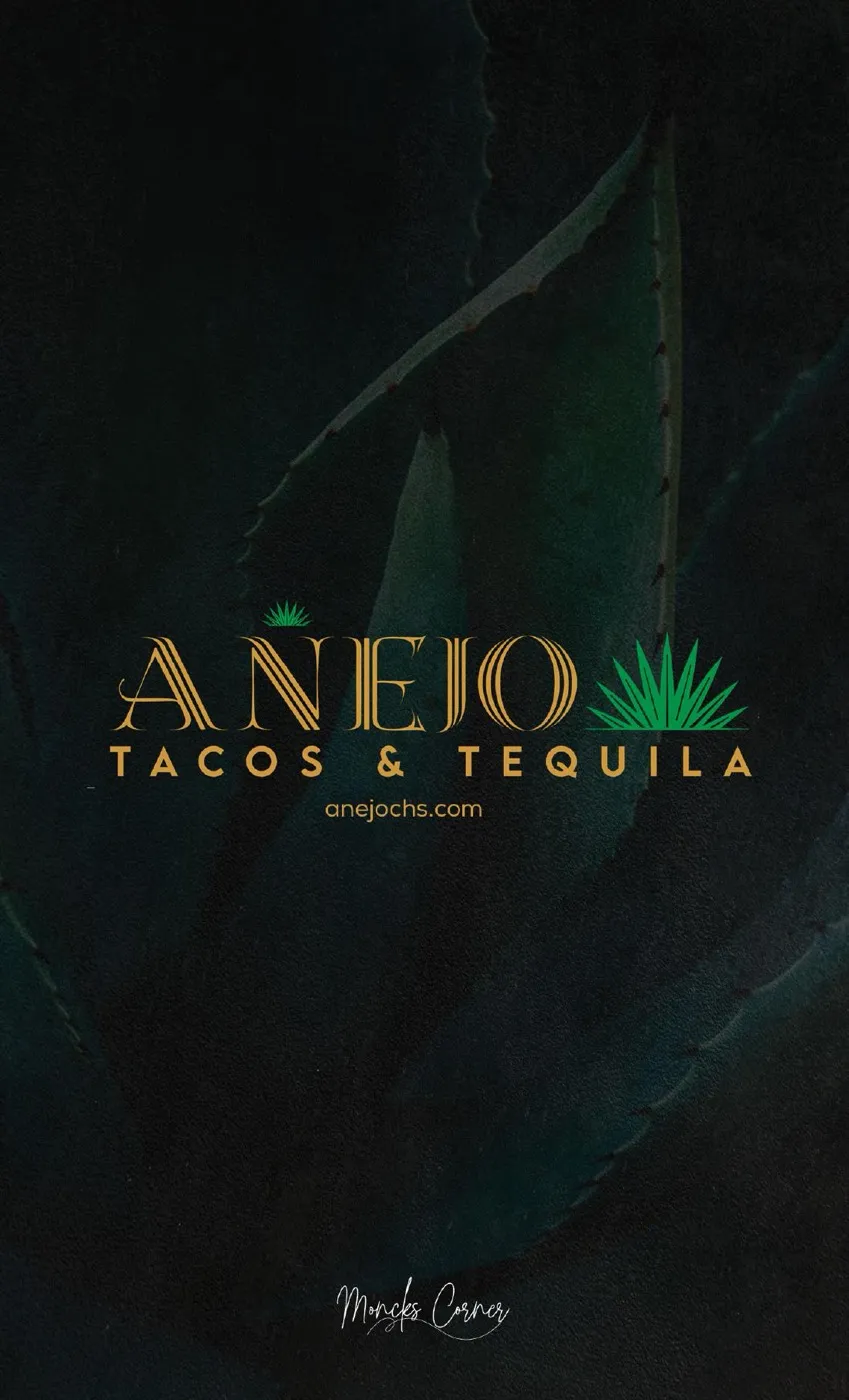 Añejo menu