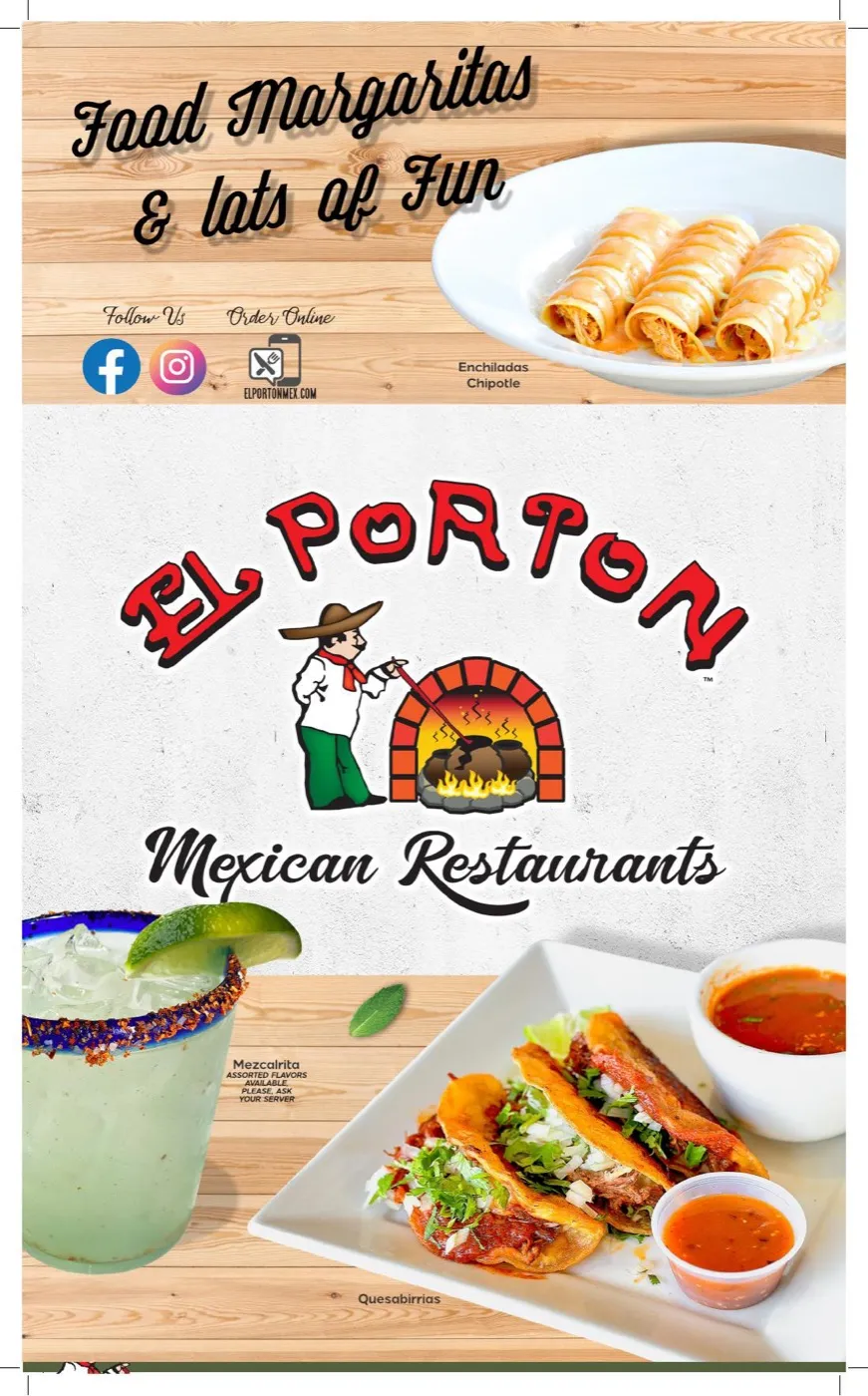 El Portón menu